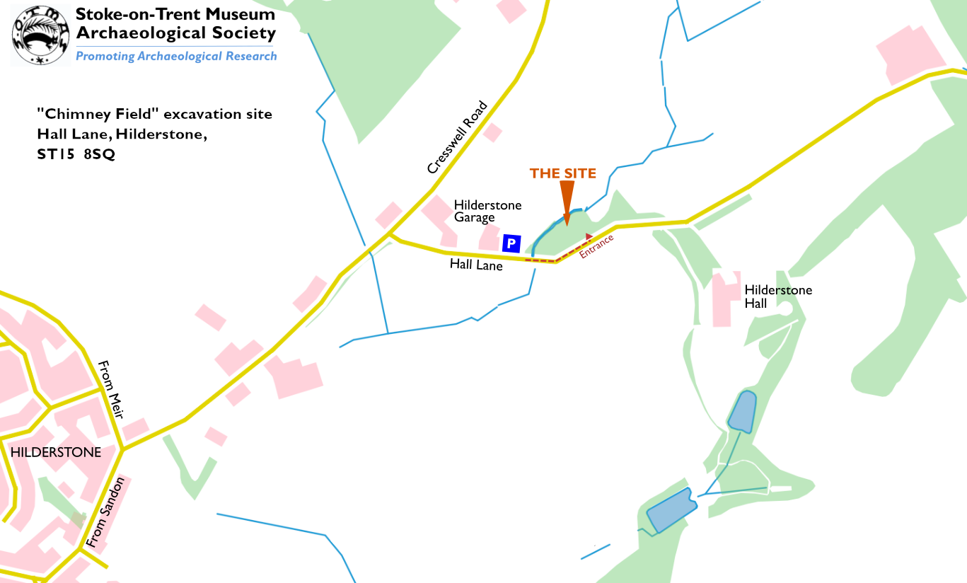 Directions to Chimney Field with Parking
